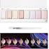 LIGHTWISH Metallic Waterolor Paints,8 Aurora Colors,Artist Glitter Solid Watercolors with 1 Water Brush Pen for Artists, Stud