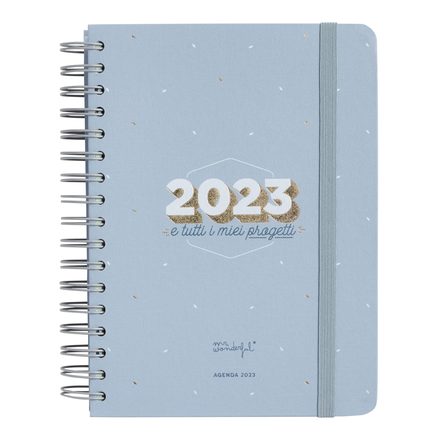 Mr. Wonderful - Office 2023 Daily Agenda - 2023 and all my projects, beige, WOA2212424ITZ0