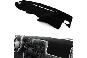 MusTree Dash Cover Mat Fit for Ford Ranger 1995-2011 / Mercury Mountaineer 1997-2001/ Explorer 1995-2001/ Mazda B2300 B2500 B3000 B4000 1995-2010 Dashboard Cover Pad Accessories