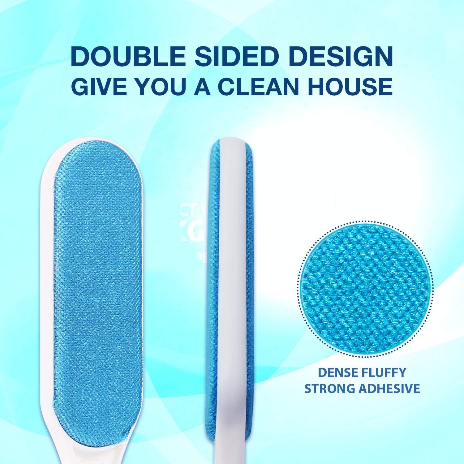 Brellavi Pet Hair Remover, Dog Hair Remover, Cat Hair Remover, No Refills and No Waste, Upgraded Reusable Pet Hair Remover Brush