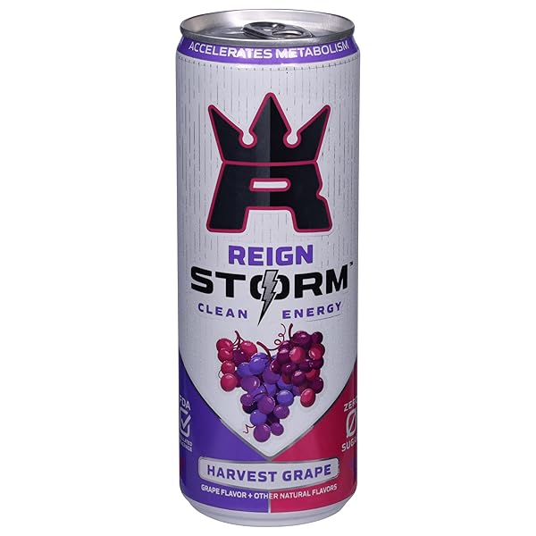 REIGN STORM HARVEST GRAPE (12OZ)