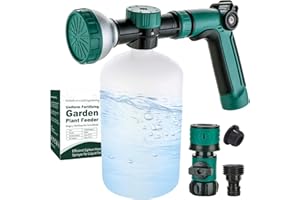 VENETIO 8-Dial Hose-End Sprayer Pro with Quick Connector for Liquid Fertilizer | Lawn and Garden Nozzle Spreader for Uniform 