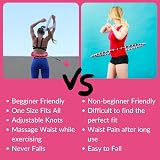Sedol Smart Weighted Hula Hoop Gift Set – Auto-Spinning Fitness Hoop Pink view 6