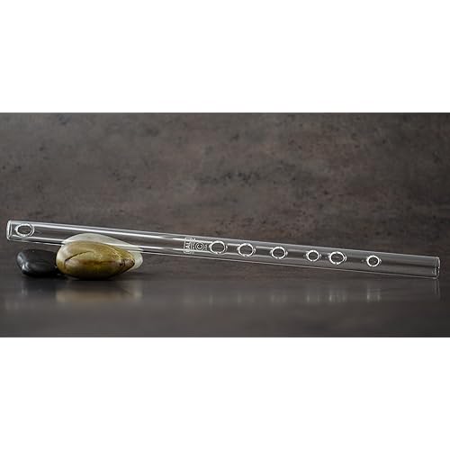 Hall Crystal Flute 11299 - Inline Glass Piccolo in C - Clear Glass