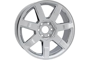 FACTORY WHEEL REPLACEMENT New 22 Inch 22" 22x9" Chrome Plated 7 Spoke Aluminum Alloy Wheel Rim fits Cadillac Escalade 2007-2014 | ALY05309U85N