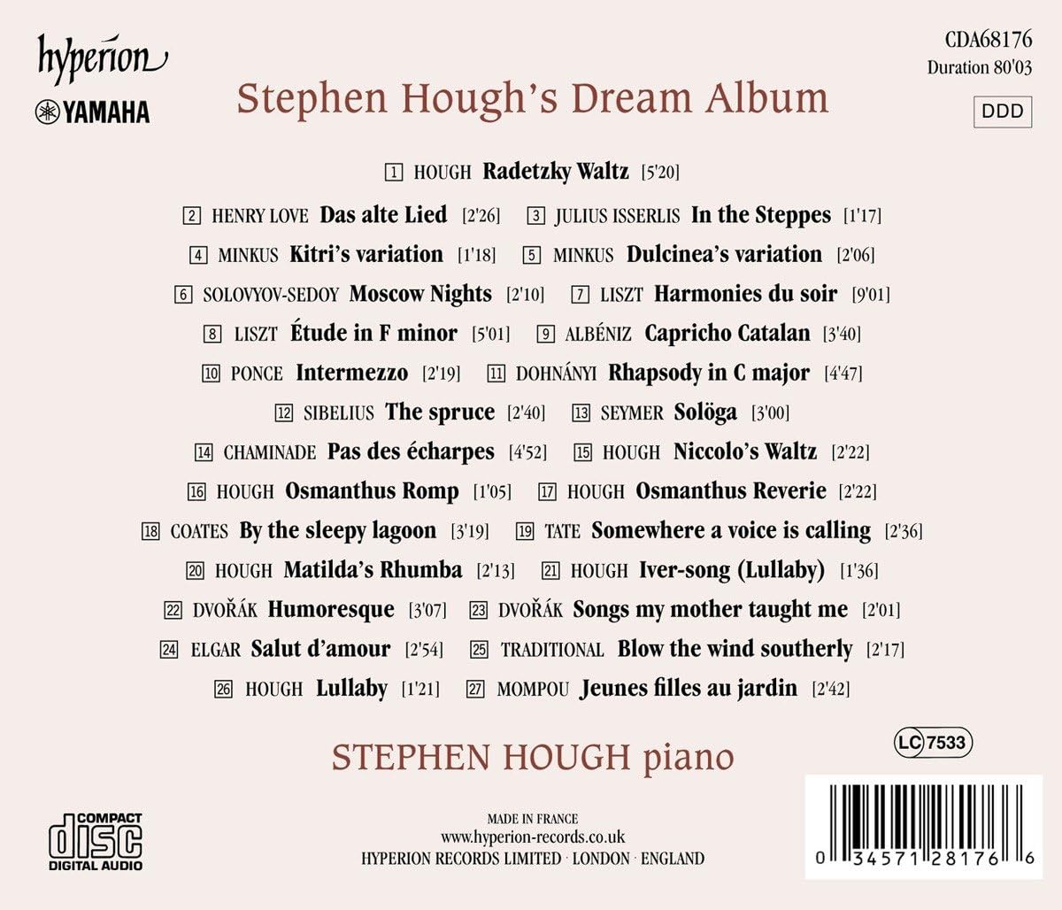 Stephen Hough's Dream Album: Piano Bonbons, Multicolor, Medium - Image 3