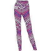 Zubaz NFL Women's Full Length High Waist Powermesh Leggings with Pockets (XS - 3XL)