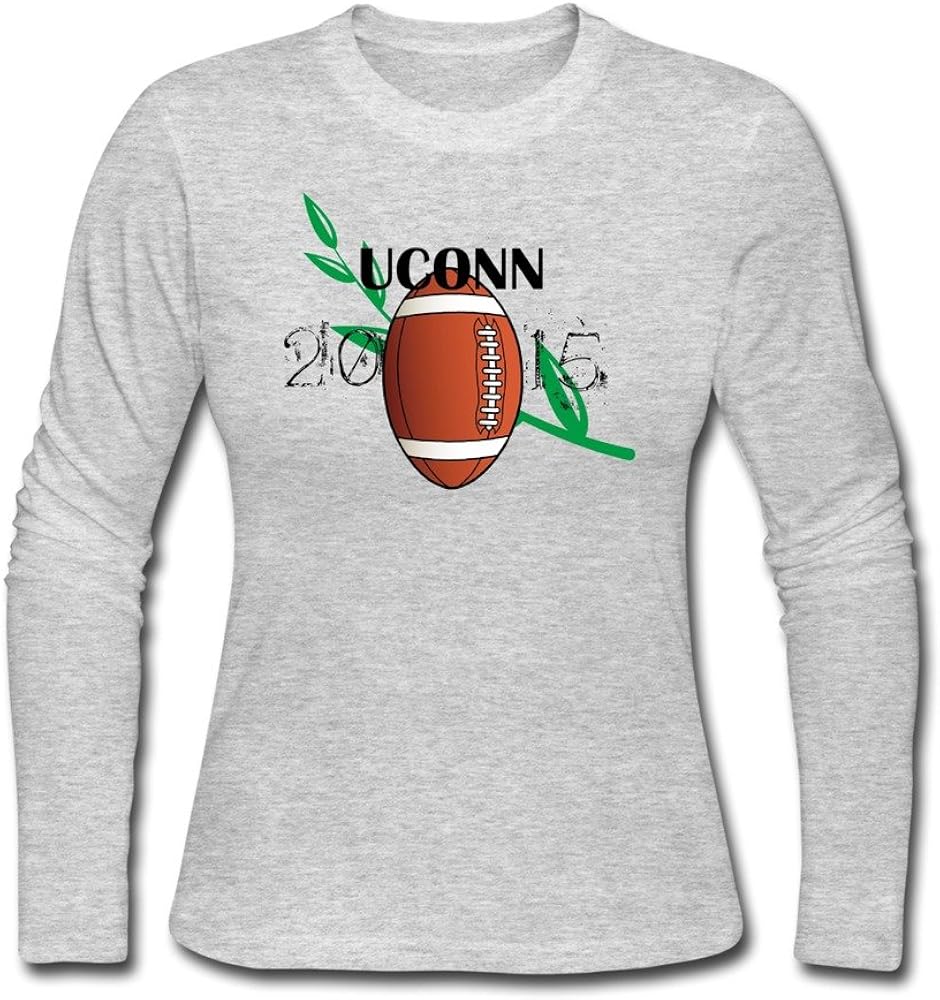 Women Uconn University of Connecticut T Shirt Long Sleeves Clothing