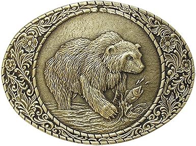 grizzly belt buckle