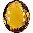 REAL-GEMS Beautiful Brazilian Smoky Topaz 35.5 Carat. Brilliant Oval Cut Loose Gemstone November Birthstone