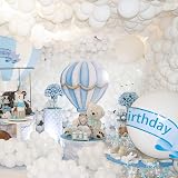 ASIYUHY White Balloons Arch Garland Kit 102Pcs Matte 5/10/12/18 Inch view 3
