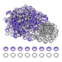 HARFINGTON 200 Set Color Round Grommets 6mm