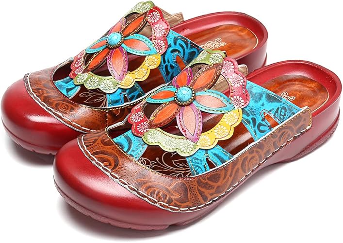 wide fit backless loafers