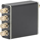 Gonetre Active RF Isolation Distributor High Performance RF Signal Splitter for SDR GPSDO Signal Source 100kHz to 150MHz Alloy Material