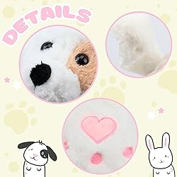 Bubblepompom Puppy Hat with Ears Moving Jumping Pop