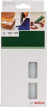 Bosch 11mm Transparent Glue Sticks 200 mm 500 g for Glue Guns view 2