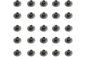heyous Furniture Hardware Insert Tee Nut Welding Nut 5/16x10-18 Grey Carbon Steel T Nut for Pipe Furniture Racking and Trolle