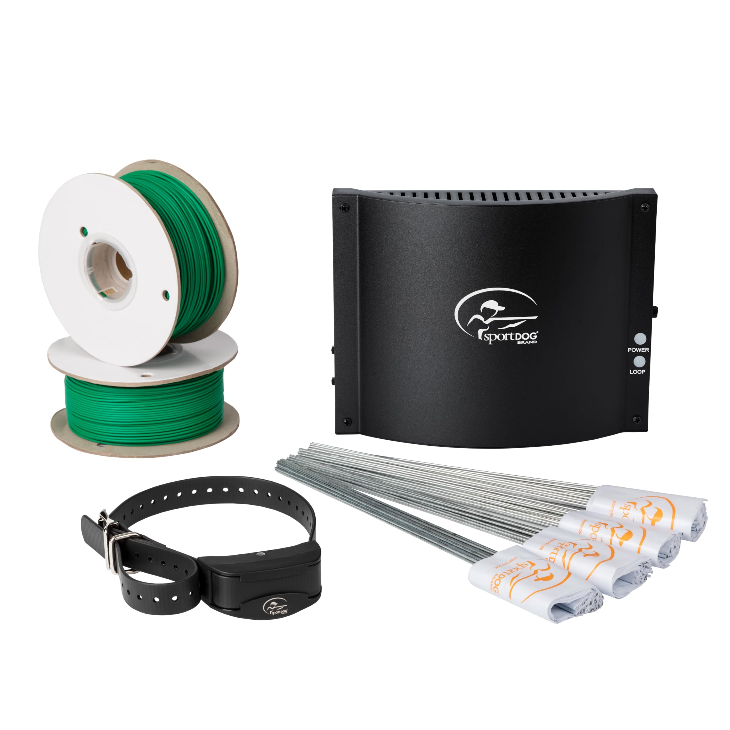 Photo 1 of SportDOG Rechargeable In-Ground Fence System - Creates Secure Play Area - Electric Fence for Dogs - Waterproof Collar - Long-Lasting System - Expandable Design