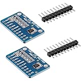 2pcs ADS1115 16 Bits 4 Channel Analog-to-Digital ADC PGA Converter with Programmable Gain Amplifier High Prcision I2C IIC 2.0