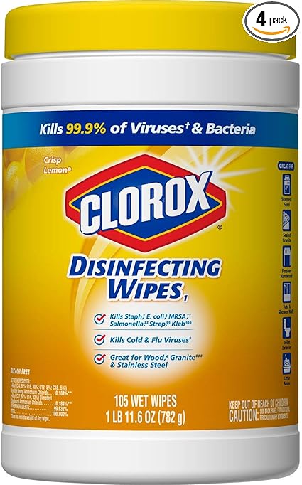 Amazon Com Clorox Disinfecting Wipes Bleach Free Cleaning Wipes