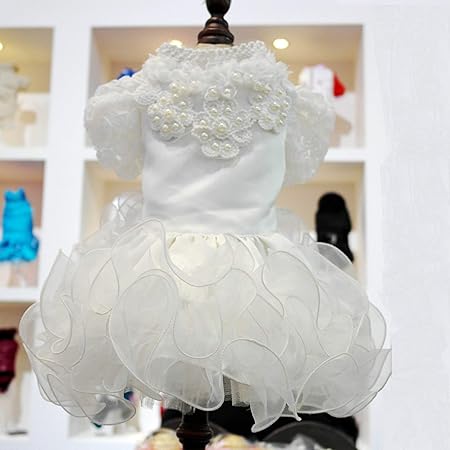 large dog wedding dress