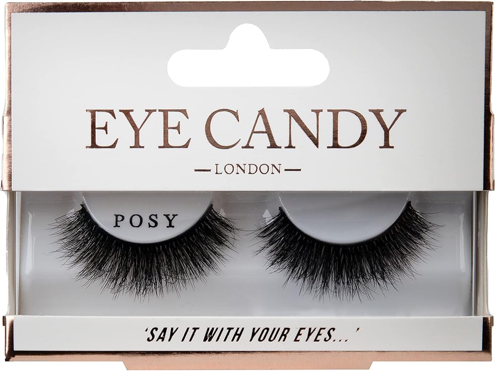 Invogue Eye Candy Signature Lash Collection Posy Black False Eyelashes