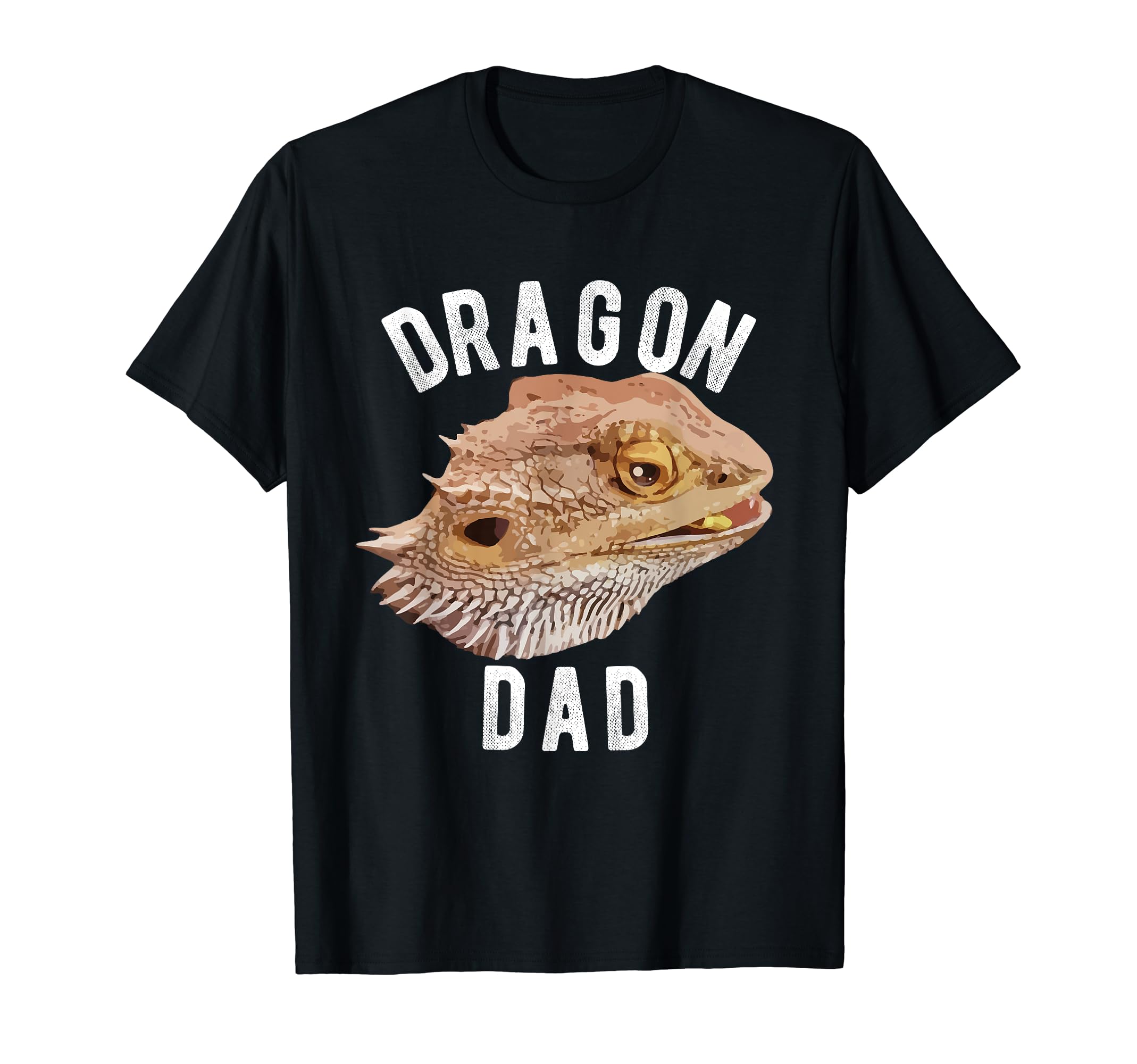 Tiny dinosaur - Lizard Reptile - Bearded Dragon Dad T-Shirt