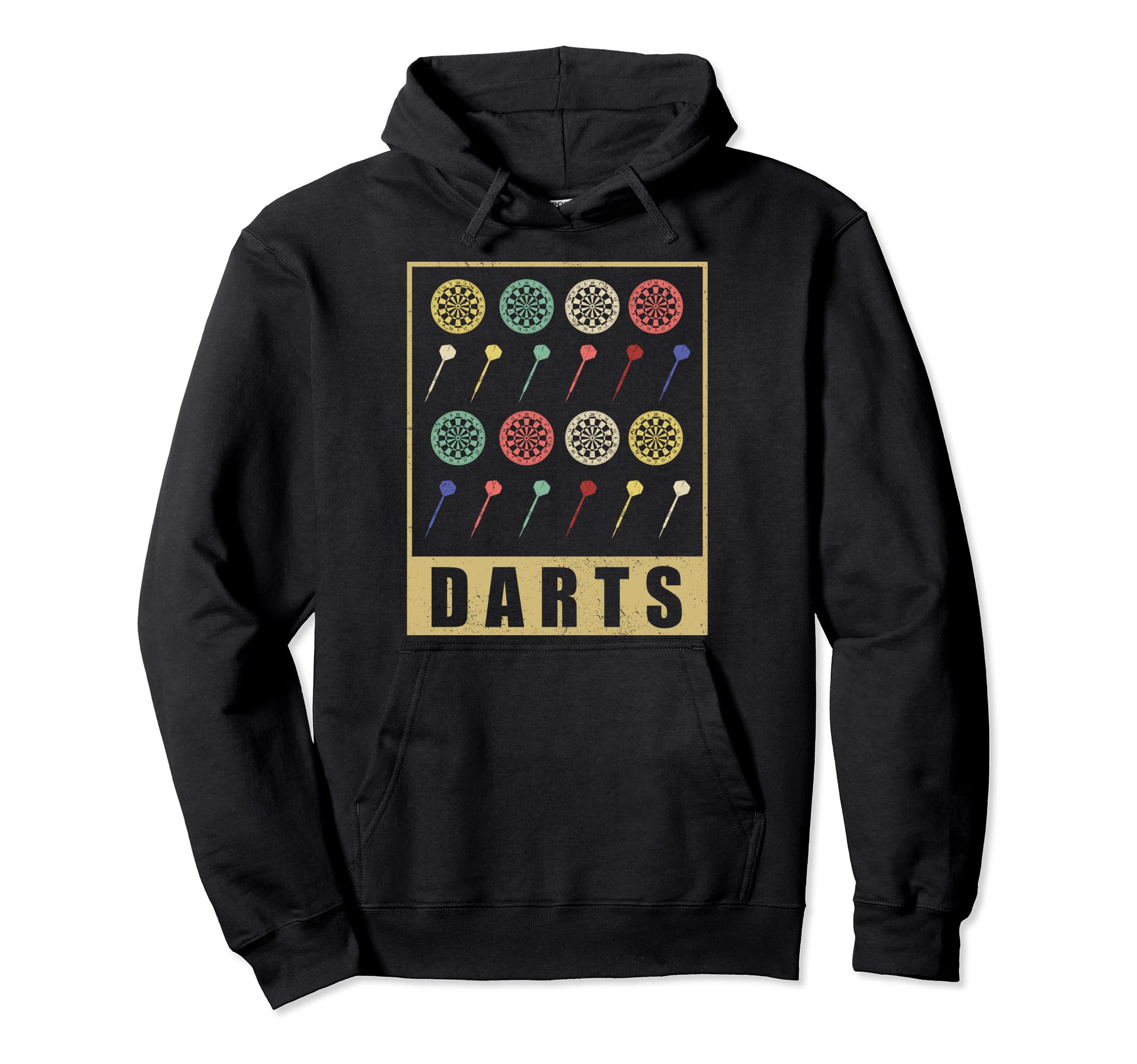 Darts vintage darts dartboard darts Pullover Hoodie
