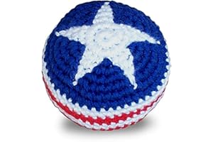 World Footbag USA Flag Footbag