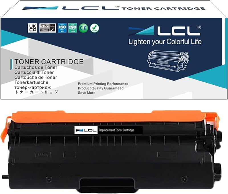 LCL Black Toner TN423XL 6500 Pages for Brother HL-L8260CDW HL-L8360CDW