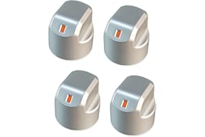 AIRIZIN Griddle Knob Replacement for Blackstone 1932 Culinary Gas Griddle,Control Valve Knobs for Blackstone 17" 22" 28" 36" Culinary Griddle,4 Pack