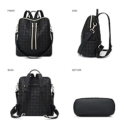 Makes Backpack Purse for Women PU Leather backpack