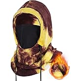Achiou Ski Mask for Men Women, Winter Balaclava Warm Windproof Face Mask, Full Head Cover Scarf Neck for Cold Weather