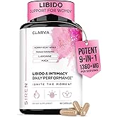 Libido Support for Women - Hornygoatweed with Maca for Libido Boost - 60ct | Libido for Women Fast Acting to Support Mood, De