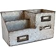 Colonial Tin Works Three Bin Desk Organizer
