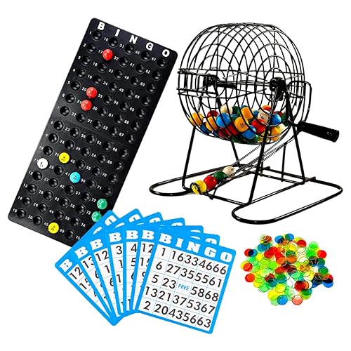 Regal Bingo Deluxe Bingo Game Set for Adults and Kids - Includes 6 Inch ...