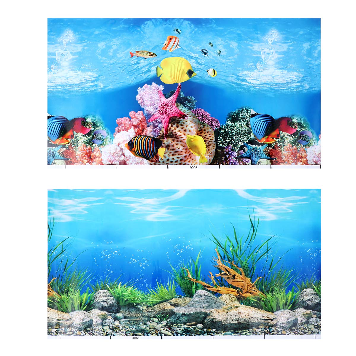 Double-Sided Adhesive Wallpaper - Underwater Backdrop