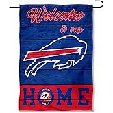 Buffalo Bills Welcome Home Decorative Garden Flag Double Sided Banner