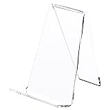 Plymor Clear Acrylic Book Easel with 1.125" Flat
