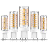 Ziomitus Dimmable G9 Led Bulbs 5W Replace 40W 50W 60W Halogen Bulbs,3000K Warm White,AC120V No Flicker Dimmable G9 T4 Led Cor
