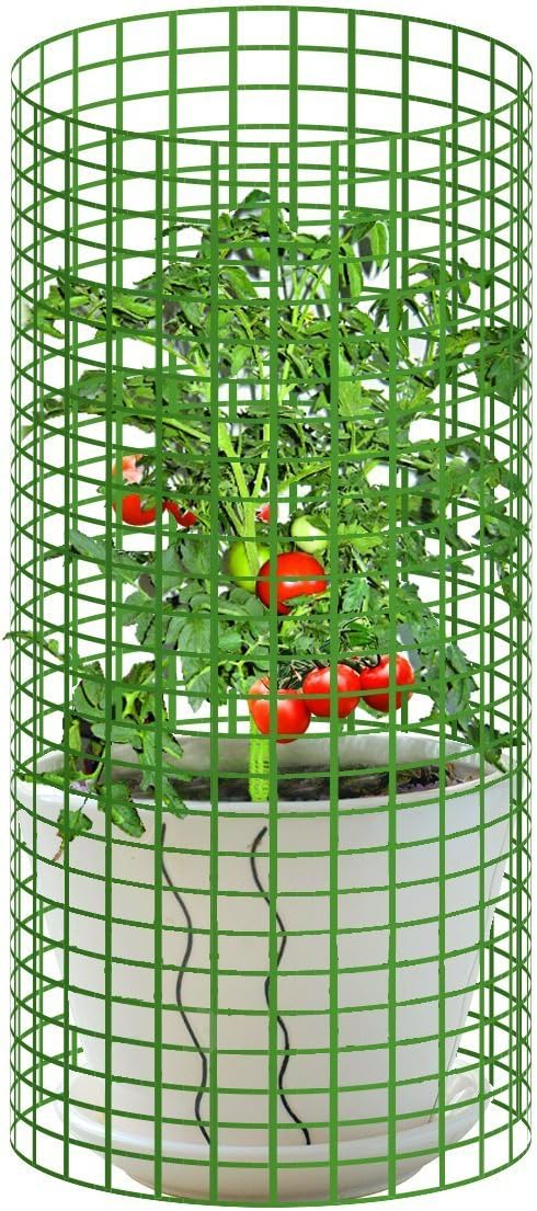 V protek Garden Tower Tomato Plant Cage Climbing Plant Protector Heavy Duty 15.7''x15.7'' 11GUAGE