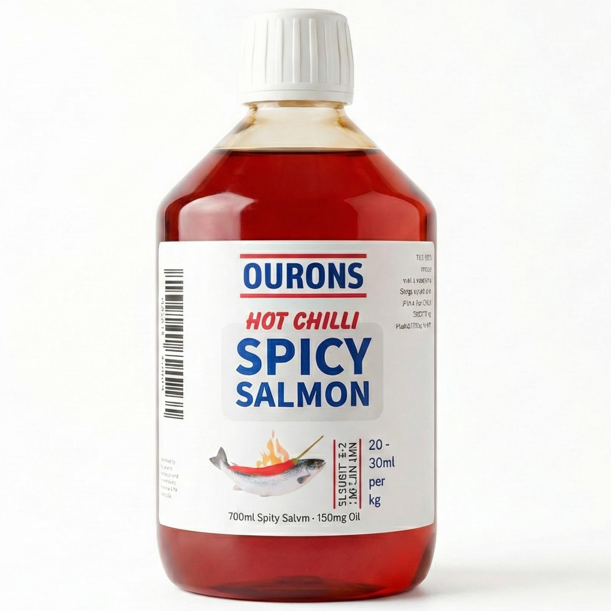 500ml Spicy Salmon Oil Hot Chilli Carp Fishing Bait Liquid