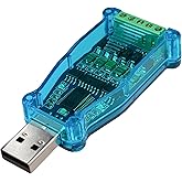 DSD TECH SH-U11 USB to RS485 RS422 Converter with FTDI FT232R Chip Work for Modbus