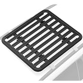 WILDROAD Aluminum Roof Rack Platform 55" x 47" x 1.9" Flat Roof Rack Basket | with 10 Sets Eye Bolt Nut and T-Screws Anchoring Kit Fits for SUV, Truck, 150 Lbs Capacity, for Kayak, Canoe, Large Capacity