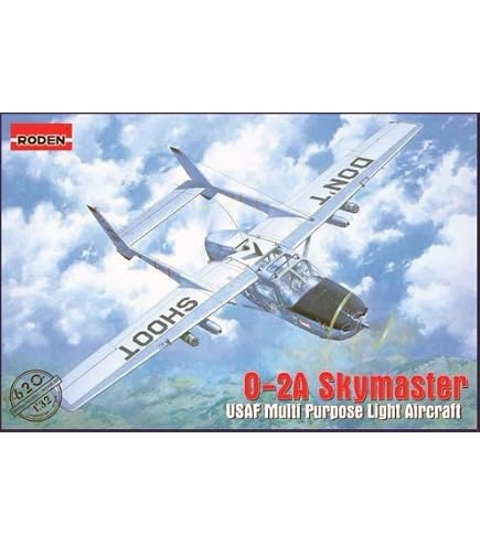 RODEN 1/32 O-2A SKYMASTER US NAVY SERVICE AIRCRAFT KIT NO632