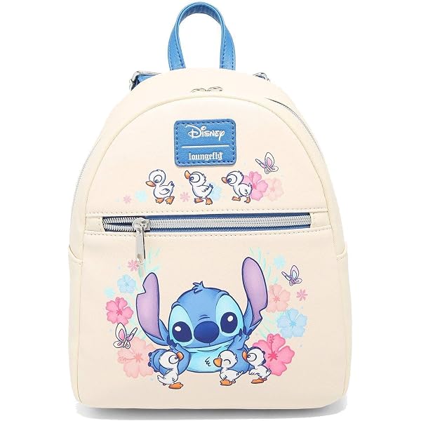 Boba Stitch Loungefly Loungefly Disney Lilo & Stitch Boba Mini Backpack-Rare  main image 4
