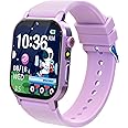 Kids Smart Watch Girls Ages 4-12, Smart Watch for Kids with HD Touch Screen 32 Games Camera Video Alarm Music Pedometer Flashlight 12/24 hr Educational Toys Birthday Gifts for Girls Age 6 7 8 9 10