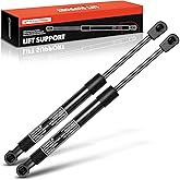 A-Premium Tailgate Rear Trunk Lift Supports Shock Struts Gas Spring Damper | Compatible with Hyundai Sonata 2008 2009 2010 2011 2012 Sedan - Replace# 817710A000, Set of 2