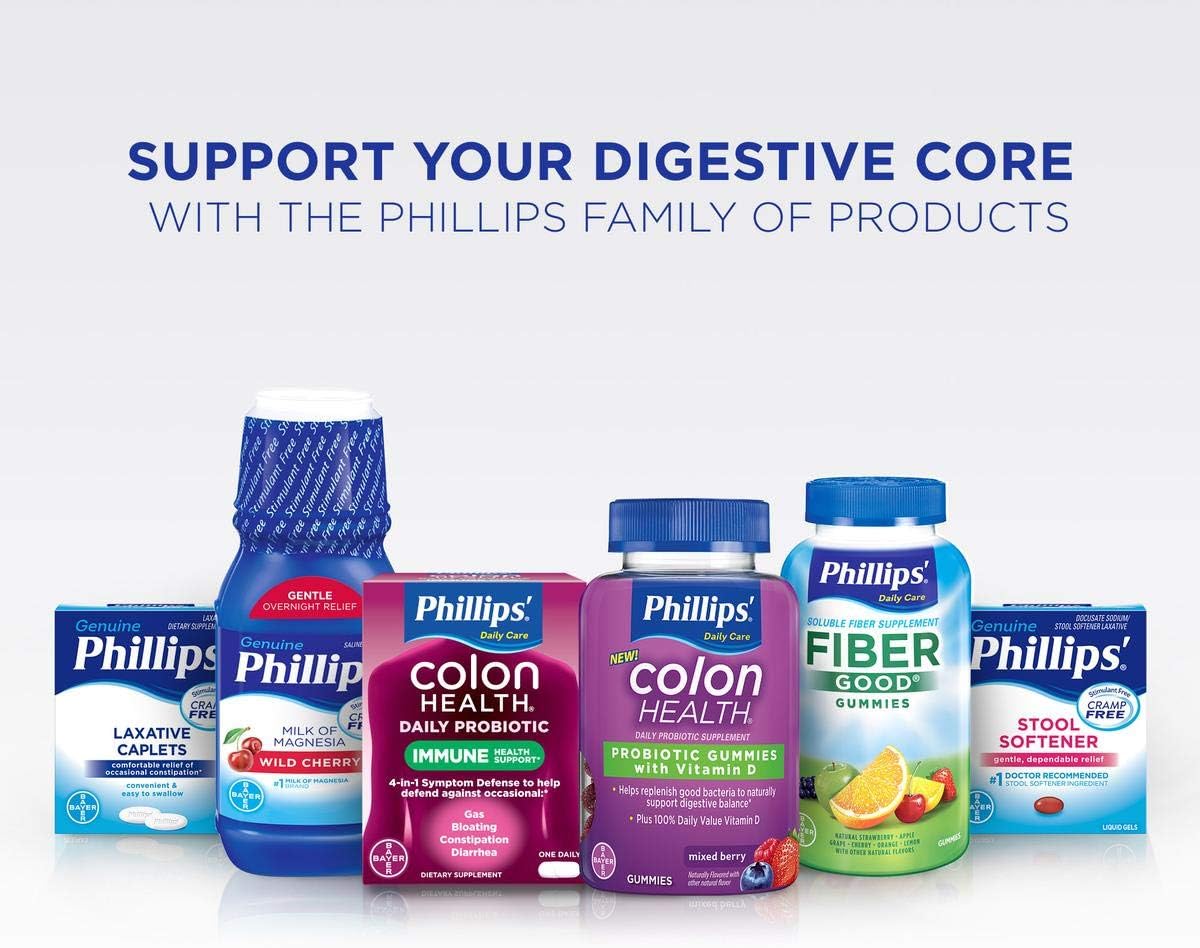 Phillips' Laxative Caplets (100-Count Box): Health & Personal Care