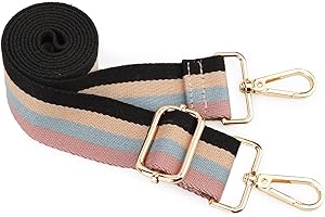 WEDDINGHELPER Purse Strap Wide Shoulder Strap: Adjustable Replacement Crossbody Straps for Handbag (Wide：1.5'') (Gold Buckle-38)
